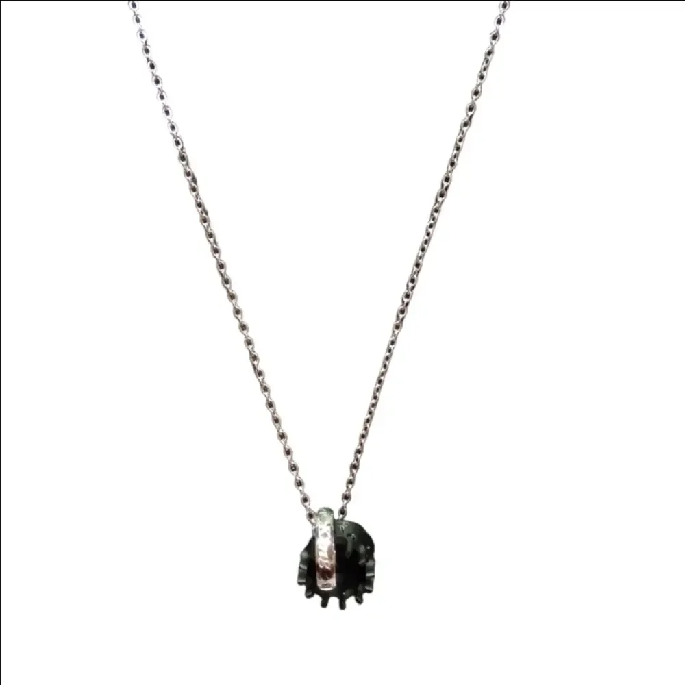 NONE Men's Silver Black